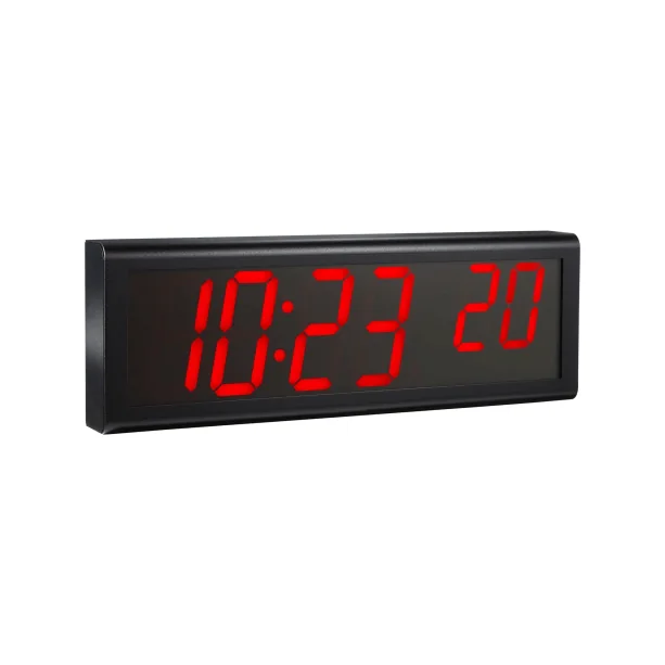 Novanex six-digit NTP PoE digital clock